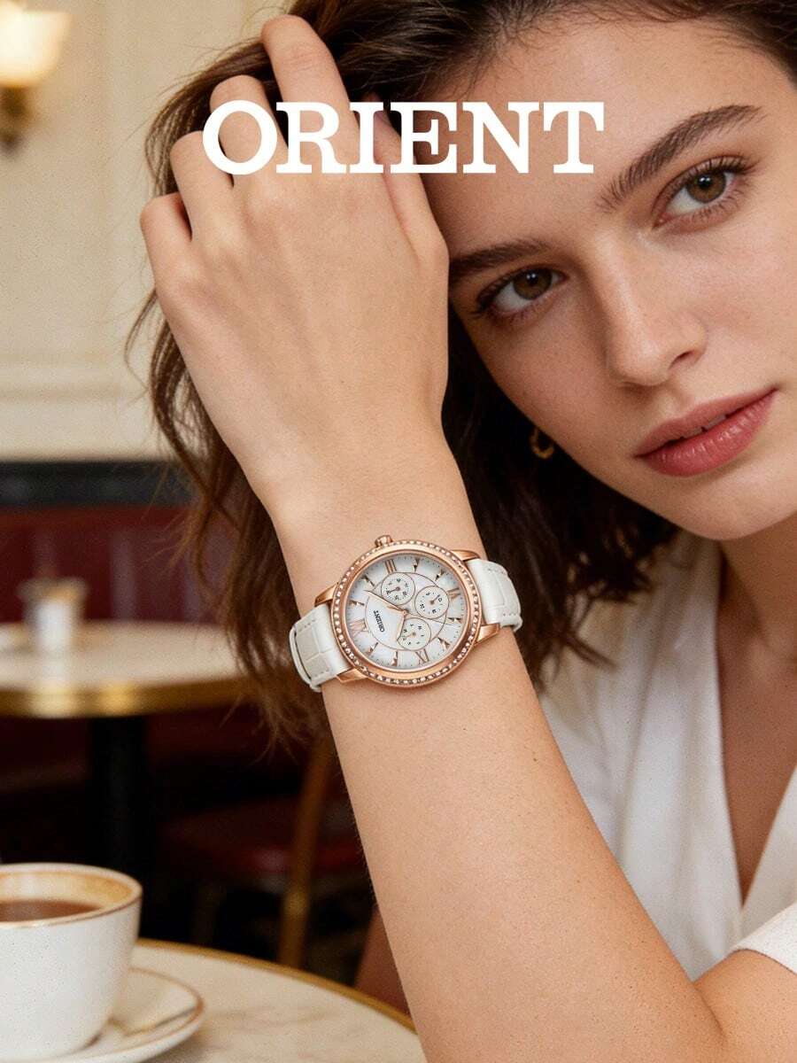 Đồng hồ nữ Orient Minimalist Quartz, màu trắng FSW03002W0 - trắng - Xem 1
