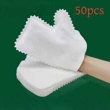 100pcs Ultra Soft Microfiber Cleaning Gloves - Multipurpose Wet & Dry Use, Easy Wiping For Kitchen, Living Room, Bedroom, Car, Furniture And Windows. Mother's Day Gift, Room Decor, Home Decoration, Graduation, Father's Day Gift - Multicolor - View 10
