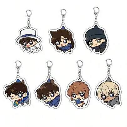 Kaitou Kaito Merchandise - Acrylic Keychain Featuring / Edogawa Transparent Charm