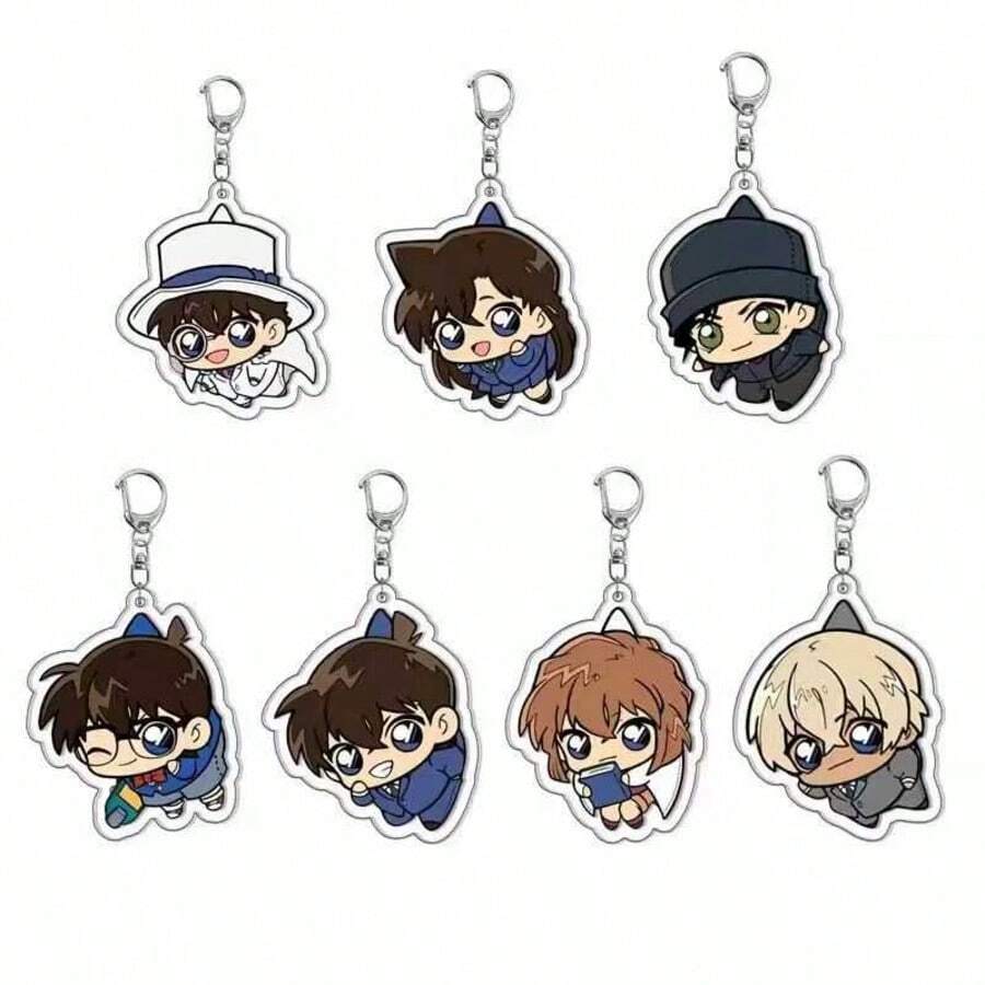 Kaitou Kaito Merchandise - Acrylic Keychain Featuring / Edogawa Transparent Charm