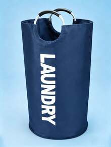 1个大容量洗衣篮 - 耐用防水牛津布可折叠洗衣袋，理想的家用洗衣篮收纳用品，独立式高款衣物收纳篮，节省空间的脏衣服整理架，家居收纳装饰 - 多色, - 查看 15