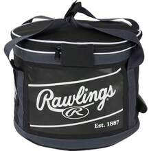 Rawlings Bolsa de balón de balón Suave Béisbol/Softbol Múltiples Opciones - 3 Dz.  Negro/Gris - Ver 2