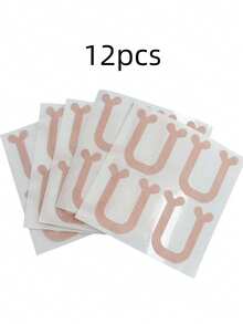 Miếng lót chân hình chữ U (1 cái/4 cái/8 cái/12 cái), chất liệu thoáng khí, bảo vệ chân, dễ dán. - Nhiều màu - Xem 11