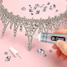B-7000 Glue Clear 1 Pack – 50ml Jewelry Rhinestone Fabric Phone Repair Adhesive - default - View 7