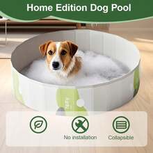 Sản phẩm có hai kích cỡ: trung bình 100cm và lớn 120cm, cả hai đều có chiều rộng bể điều chỉnh được. Bồn tắm cho thú cưng gấp gọn này là một bể bơi di động dành cho thú cưng, rất thích hợp cho hoạt động vui chơi và tắm rửa ngoài trời. Sản phẩm dễ mang theo và có thiết kế bền chắc. - Màu trắng, kích thước 39,3 x 11,8 inch. - Xem 10