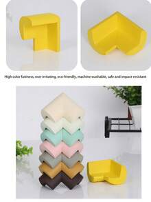 Protectores de esquinas anticolisión de uso doméstico esencial, almohadillas de amortiguación para bordes de mesas, tiras rellenas de espuma, imprescindibles para cada hogar, rentables - multicolor - Ver 6