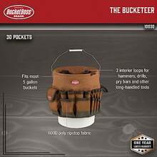 Bucket Boss Bucket Boss 10030 Cubeta para Herramientas - Marrn - Ver 3