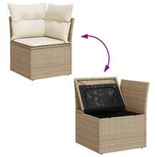 vidaXL Ensembles de table et chaises d'extérieur - Beige - Voir 8