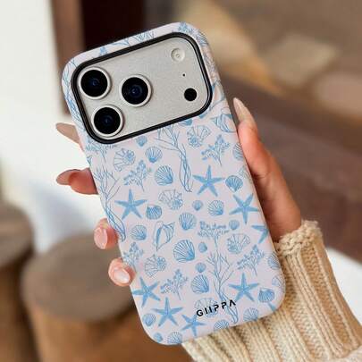 1 Ốp lưng điện thoại thiết kế sinh vật biển cổ điển cho iPhone 17 Pro Max, phù hợp với 16 Pro Max, 15 Pro Max, 14 Pro Max, ốp lưng điện thoại phong cách Hàn Quốc thời trang và độc đáo, tương thích với 11/12/13/14/15/16 Pro Max Plus, thiết kế thanh lịch phù hợp cho cả nam và nữ, món quà lý tưởng cho bạn gái vào dịp Giáng sinh, Lễ tình nhân, Lễ Phục sinh, mùa cưới và sinh nhật.