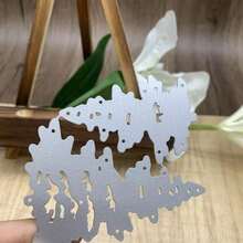 Festivals Metal Cutting Die For Scrapbooking - Durable, Cut Stencils For DIY Scrapbook Photo Album Decorative Paper Card, Card Making Supplies, Embossing - Mc706 - View 7
