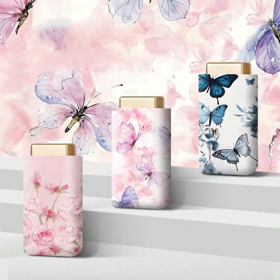 1pc Compact Mini Pocket Umbrella - Lightweight, UV-Resistant, Durable 190T Fabric - Compact, Fashionable, Cute Design, Manual Open, Portable Sun Umbrella