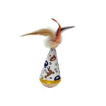 1pc Interesting Feather Cat Toy, Scratching & Playing, Self-Entertainment Toy For Cats - Multicolor - View 11