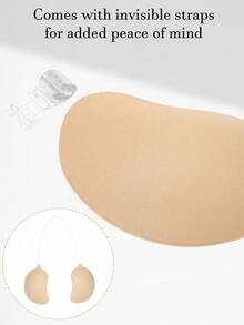 Mango Shaped Reusable Sticky Silicone Bra Inserts, Invisible Lift Pads For Swimwear, Bikini, Backless Dresses - Multicolor - View 7