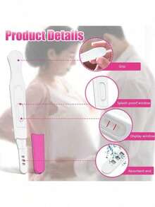 1/2/3/5/10/20pcs Early HCG Pregnancy Test Paper, With Memory Box, Mother's Gift, Announcing Pregnancy, Pregnancy Supplies, Pregnancy Test Paper Box, Time Capsule Box, Gift Box - Model-1 - View 4