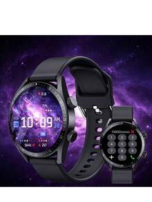 New Multi-Function Smart Watch: Music Player, Call Answer, Message Notification, Weather, Pedometer, Fitness Tracker - Hồng - Xem 1