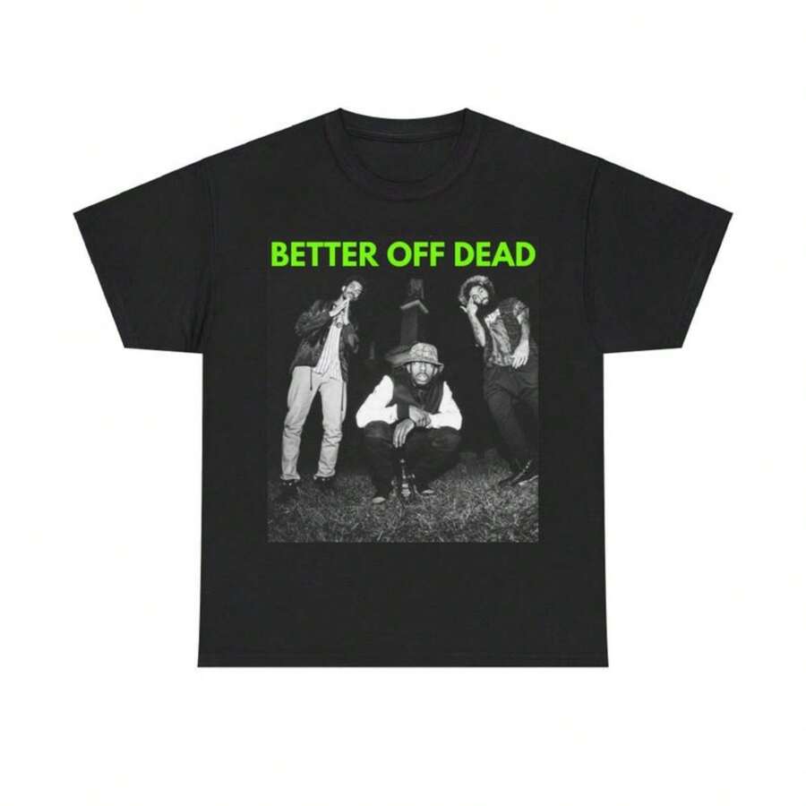 C1AmiS1eta de Flatbush Z1ombies MercH1andising de Better Off Dead - Negro - Ver 1