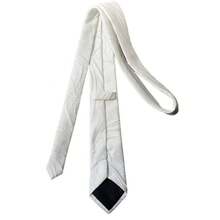 Three Exquisite Luxury Ties For Men And Women - High-Density 1200-Stitch Vintage Black And White Suit And Shirt Accessories, Elegant Formal Business Attire, Suitable For Weddings, Conferences, And Court Cases - Timeless And Versatile Ties For Professionals And Special Occasions - D35-05[立體黑玫瑰 手繫領帶] - 查看 10