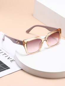 1 chiếc kính thời trang gọng vuông và tròn unisex, sang trọng tinh tế, phụ kiện thiết yếu hàng ngày, phù hợp cho mọi mùa. - Nhiều màu - Xem 9
