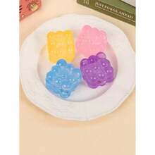 New Malt Squeeze Stress Relief Cube Toy, Ultra-Thin Squeeze Malt Anti-Pressure Toy, 1pc Soft Slow Rebound Water Cube Toy, Grape Texture, Slow Rebound, Durable, Suitable For Students, Teenagers/Adults, Ideal As Holiday Surprise Stress Relief Gift, Holiday/Birthday Gift, Halloween Gift, Christmas Gift, Christmas Eve Gift - 彩色 - 查看 7