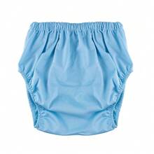1pc Reusable Leak-Proof Pants - Washable Diaper Cover, Available In Various Colors (Gray, Blue, Black, Purple), Easy To Put On And Take Off - View 21