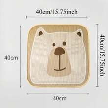 Summer Breathable Ice Silk Seat Cushion, Office Chair Pad, Anti-Sweat Buttocks Pad - Single - View 2