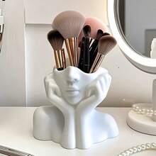 Hộp đựng cọ trang điểm bằng acrylic trong suốt mới, hộp đựng son môi, hộp đựng mỹ phẩm, hộp đựng đồ trang điểm để bàn, hộp đựng cọ đa chức năng, thích hợp cho gia đình, phòng tắm, phòng ngủ và bàn trang điểm. - Nhiều kiểu dáng - Xem 11