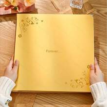 20-Page 12-Inch Thick Laminated DIY Photo Album, Large Capacity Family Memory Collection Album, 300g Thick Inner Pages - 1PC - View 11
