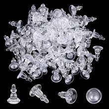 Nút bịt khuyên tai bằng silicon không gây dị ứng - Trong suốt, mềm mại, che phủ toàn bộ, phù hợp với khuyên tai dạng đinh và móc, dùng làm nút bịt và phụ kiện thay thế. - Tai nghe chụp tai toàn diện - Xem 6