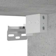 vidaXL Wandschrank Betongrau 102x30x20 Cm Holzwerkstoff - Grey - View 8