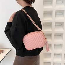 Bolso Bandolera de Alta Capacidad para Mujer, Diseño Convertible - Azul lavado oscuro - Ver 2