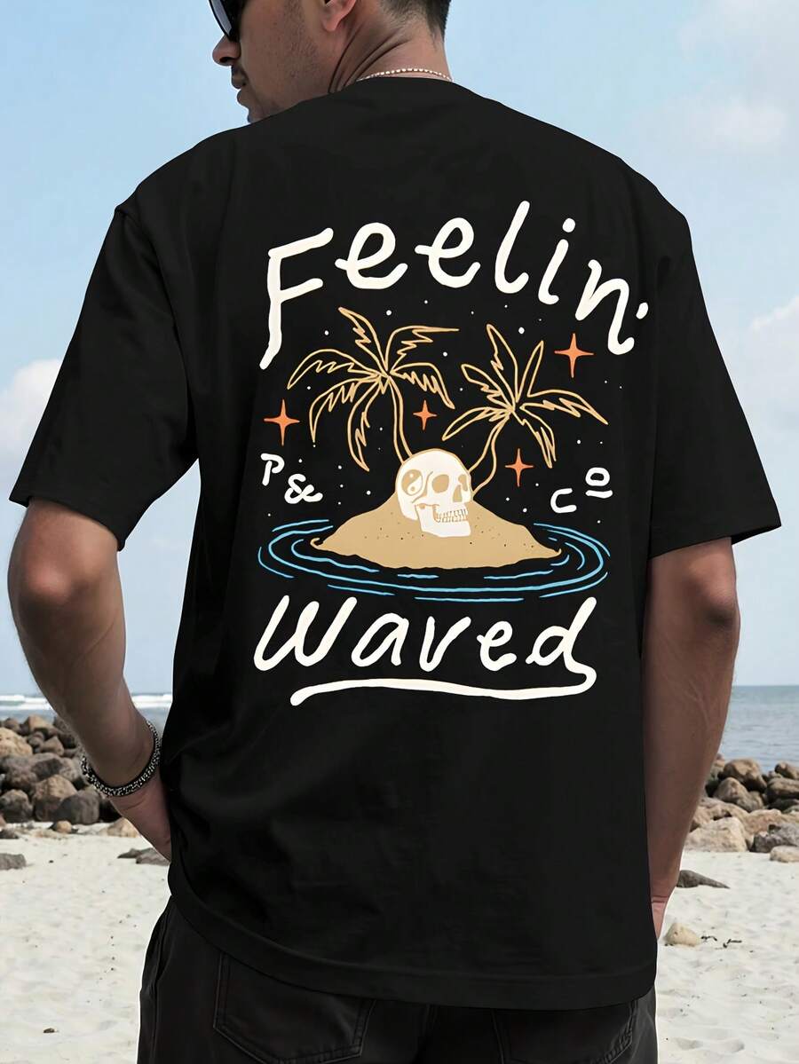 Men T-Shirts - Black - View 1