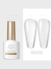 BORN PRETTY 10ml Clear White Long-Lasting Soak-Off UV LED Gel Nail Polish For Home And Nail Salon - Multicolor - View 3