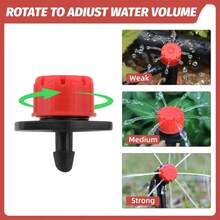 Bộ dụng cụ hệ thống tưới tự động với phụ kiện ren nhựa 1/4" và ren kiểu Châu Âu - Thiết kế chắc chắn, chịu tải nặng, thích hợp cho cây trồng trong chậu, bãi cỏ, vườn, hệ thống tưới nhỏ giọt và phun mưa trong nông nghiệp, và các thiết bị tưới nước mini. - Bộ dụng cụ tưới tiêu - Xem 7