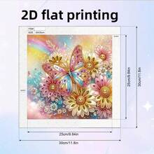 1pc Diamond Painting Kit, European Style Holiday Gift, Diamond Embroidery Craft, Create Your Own Masterpiece, Suitable For Beginners, Vintage European Minimalist Design, Desktop Or Wall Decor - No Frame - View 4