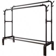 高级天鹅绒衣架，防滑薄绒毛衣架，结实耐用的衣物衣架，重型外套和西装衣架，适用于衣柜的耐用西装衣架，理想的衣柜用品 1个 - 隨機 - 查看 1