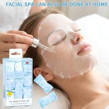 30pcs Compressed Face Mask Sheets, DIY Compressed Face Mask, Can Be Used With Essence For Moisturizing Wet Mask, High Quality And Absorbent, Fits Face Closely. Disposable And Portable, Convenient For Business Travel Or Trips - View 3