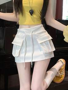 Women Skirts - White - View 6