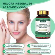 ToyoCare Suplemento de Luteína y Zeaxantina, 60 Tabletas, Fórmula para Cuidado Ocular Diario, Apoyo Visual, Antioxidantes, Bienestar General, Vitaminas para Ojos - Una botella - Ver 2