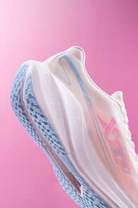 XTEP Breakout Blade | Running Shoes, New Carbon Plate Running Shoes, Lightweight, Comfortable, , Propulsive, Shoes, Sail White/Hairy Moon Blue/Fluorescent Sakura Pink - Sail White/Moonlight Blue/Fluorescent Cherry Pink - View 6