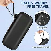Insulin Cooler Travel Case, Portable EVA Medicine Travel Cooler, Diabetes Case With 2 Reusable Ice Packs TSA Approved For Diabetic Supplies Patent Pending(Seafoam-No Temp) - Black-no Temp - View 4