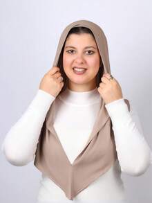 1 chiếc khăn trùm đầu tam giác tiện dụng, thiết kế buộc liền mạch, quấn nhanh chóng không bị tuột, không cần mũ lót bên trong, phù hợp cho sử dụng hàng ngày, cầu nguyện và đi chơi. - Khăn trùm đầu tam giác tức thì - Xem 16