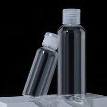 1/3/5pcs Plastic Butterfly Flip Cap Refillable Bottles, 10/20/30/50/100ml Toner/Lotion/Hand Wash Refill Bottles - Multicolor - View 4