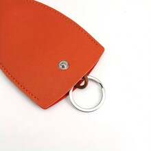 Creative Pull-Out Style Key Holder, Fashionable PU Leather Car Key Pouch, Portable Large Capacity Key Organizer For Women - Multicolor - View 9