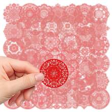 50pcs Chinese New Year Window Stickers, Suitable For Notebooks, Phone Cases, Diaries, Windows, Skateboards, Luggage, Refrigerators, New Year Gifts - Multicolor - View 8