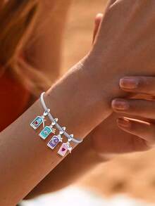 1 Stück 925 Sterling Silber Tarot Karten Anhänger, geeignet für Frauen Armbänder, Armreifen, DIY Schmuckherstellung und tägliches Outfit, ein ideales Accessoire für Mädchen - Tarotkarten - Übersicht 9