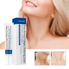 ACSUSS Anti Aging Women's Neck Cream 20g Moisturizing And Firming Enhances Tightness And Brightens Skin, Lightweight And Non Greasy White - mặc định - Xem 4