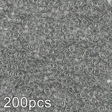 50-200个不锈钢闭合开口圈，银色和金色，DIY珠宝制作材料，适用于项链、耳环、串珠配件 - diy - 查看 19