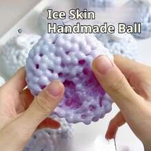 1pc Handmade Mochi Squishy Ball - Stress Relief  - Squeeze - Squishy  - Fidget  - Stitch  - Travel - Classroom Fidget  - Mini Bath Toys - Christmas Stationery Stress Ball, Birthday Gift, Perfect Gift, Easter Gift, Halloween Gift, Valentine's Day Gift - 多色的 - 查看 7