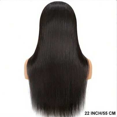 Tóc giả ren phía trước trong suốt HD 13x4, tóc giả thẳng, tóc thật, tóc người Brazil, tóc giả ren tự nhiên 13x4 đã được tỉa sẵn với tóc con dành cho nữ, ren HD Thụy Sĩ từ tai đến tai cho vẻ ngoài tự nhiên.