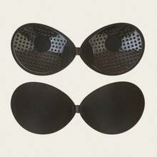 4/2 Pieces Of Solid-Colored Self-Adhesive Bra Stickers, Designed Specifically For Larger Breasts To Enhance Their Appearance; Invisible Bras; Silicone Bras Without Straps. - Multicolor - View 5